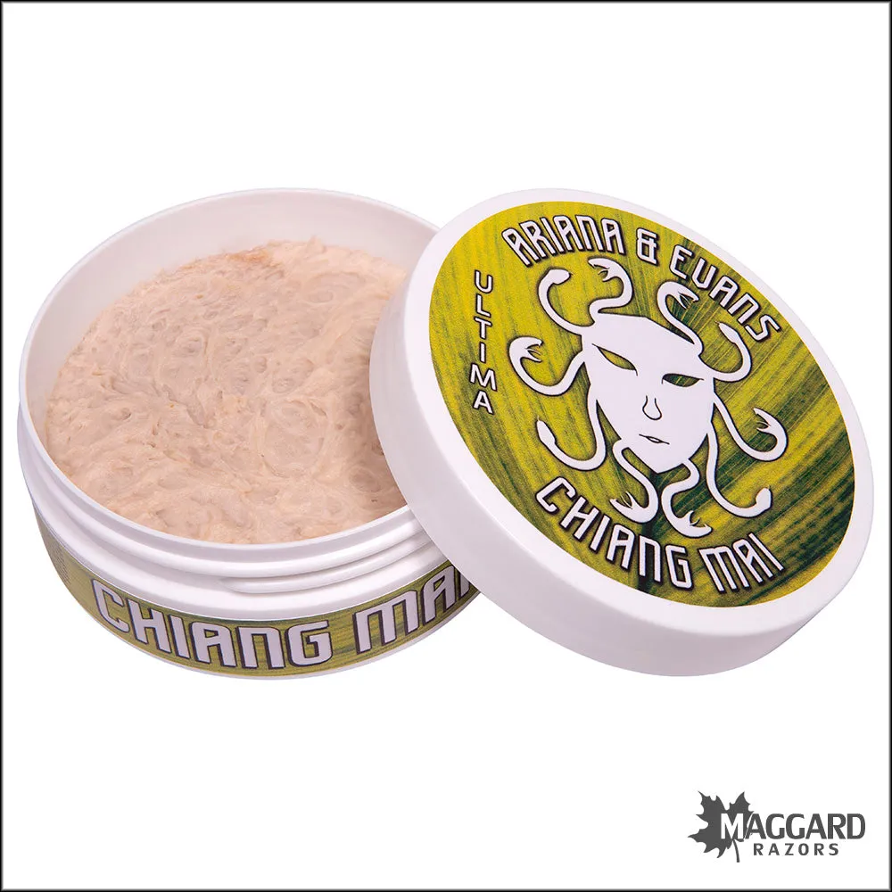 Ariana and Evans Ultima Chiang Mai Artisan Shaving Soap, 4oz
