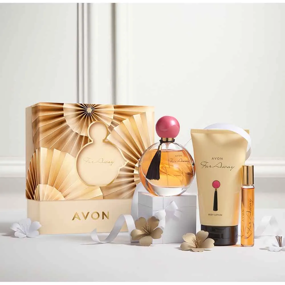 Avon Far Away for her Perfume Gift Set / Box