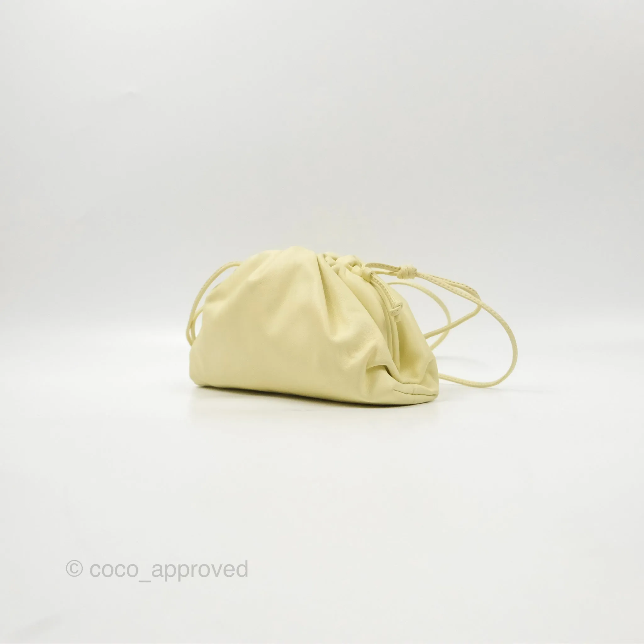 Bottega Veneta Butter Calfskin The Mini Pouch Zest Washed
