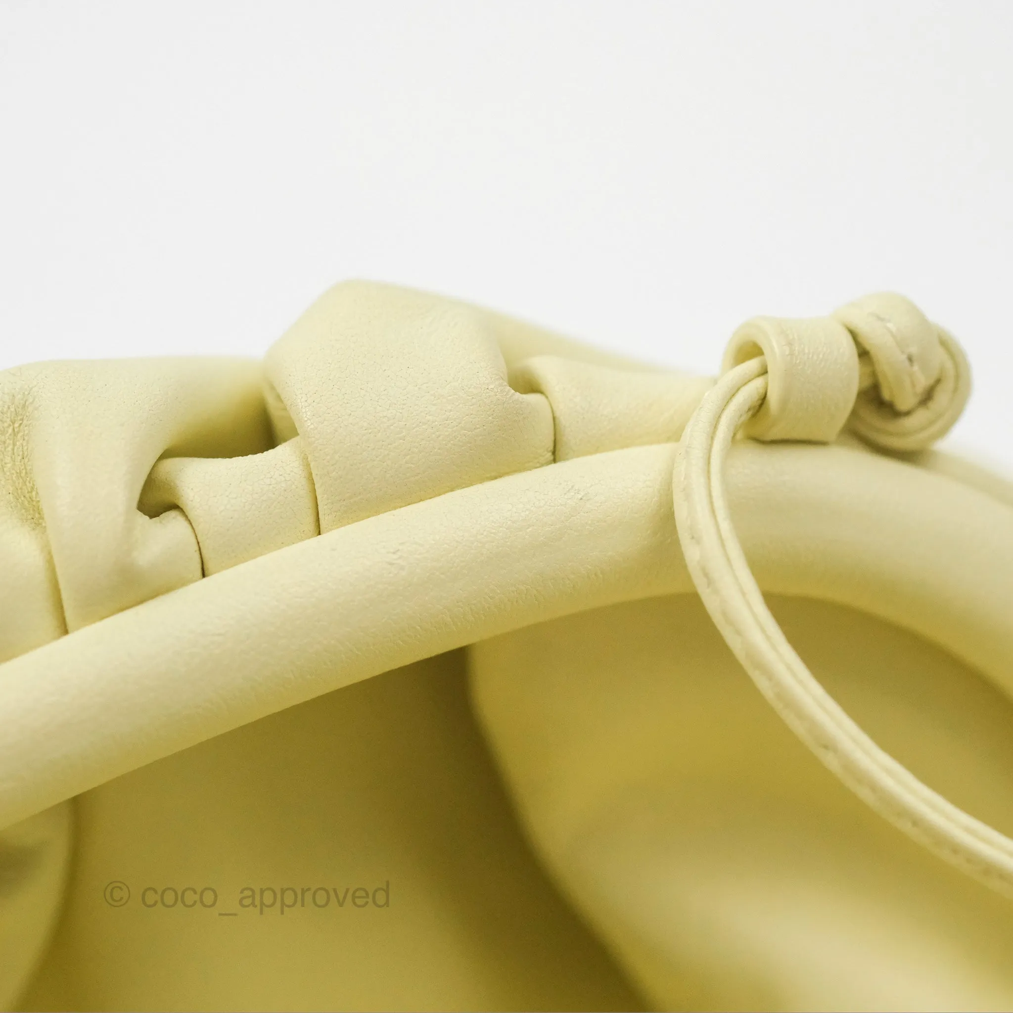 Bottega Veneta Butter Calfskin The Mini Pouch Zest Washed