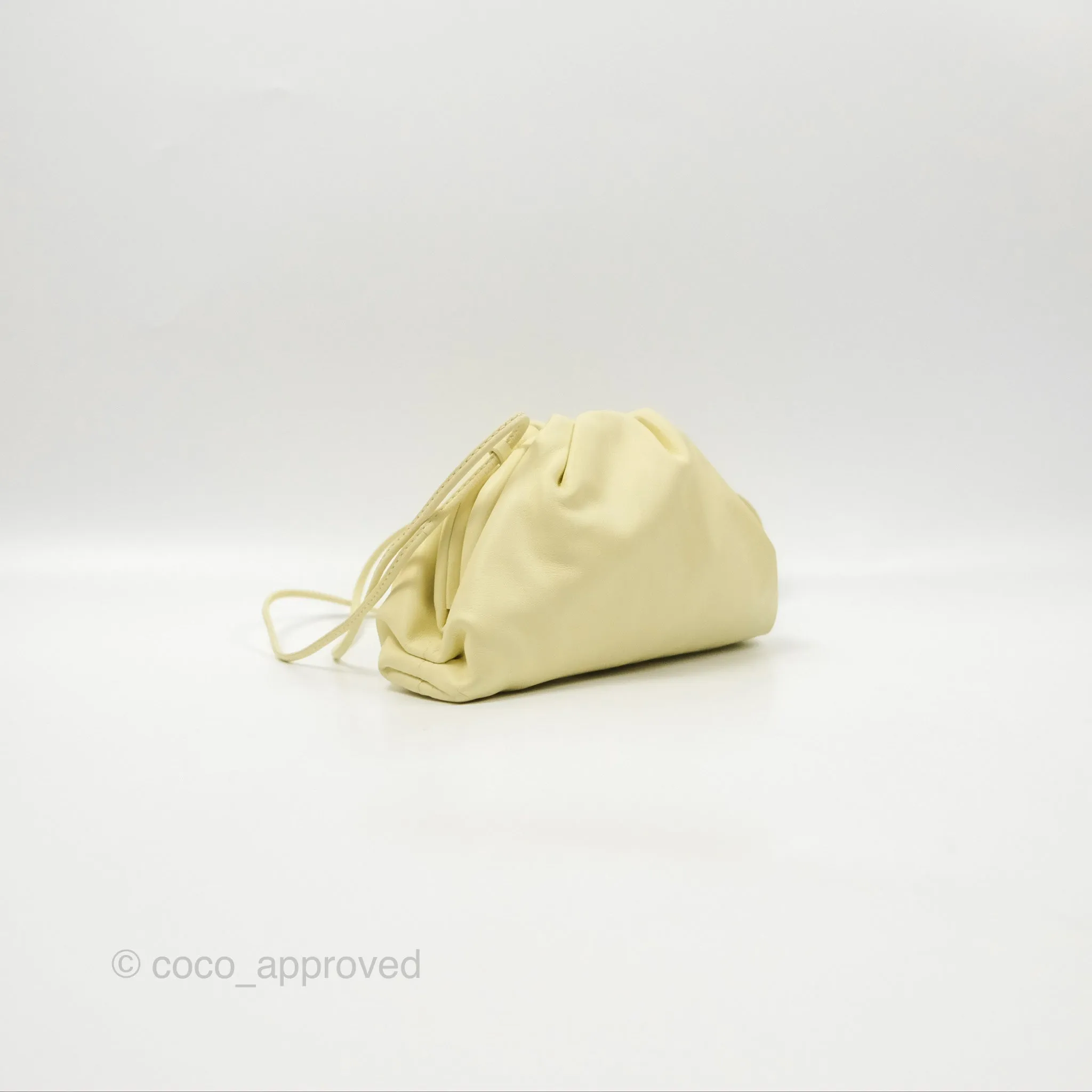 Bottega Veneta Butter Calfskin The Mini Pouch Zest Washed