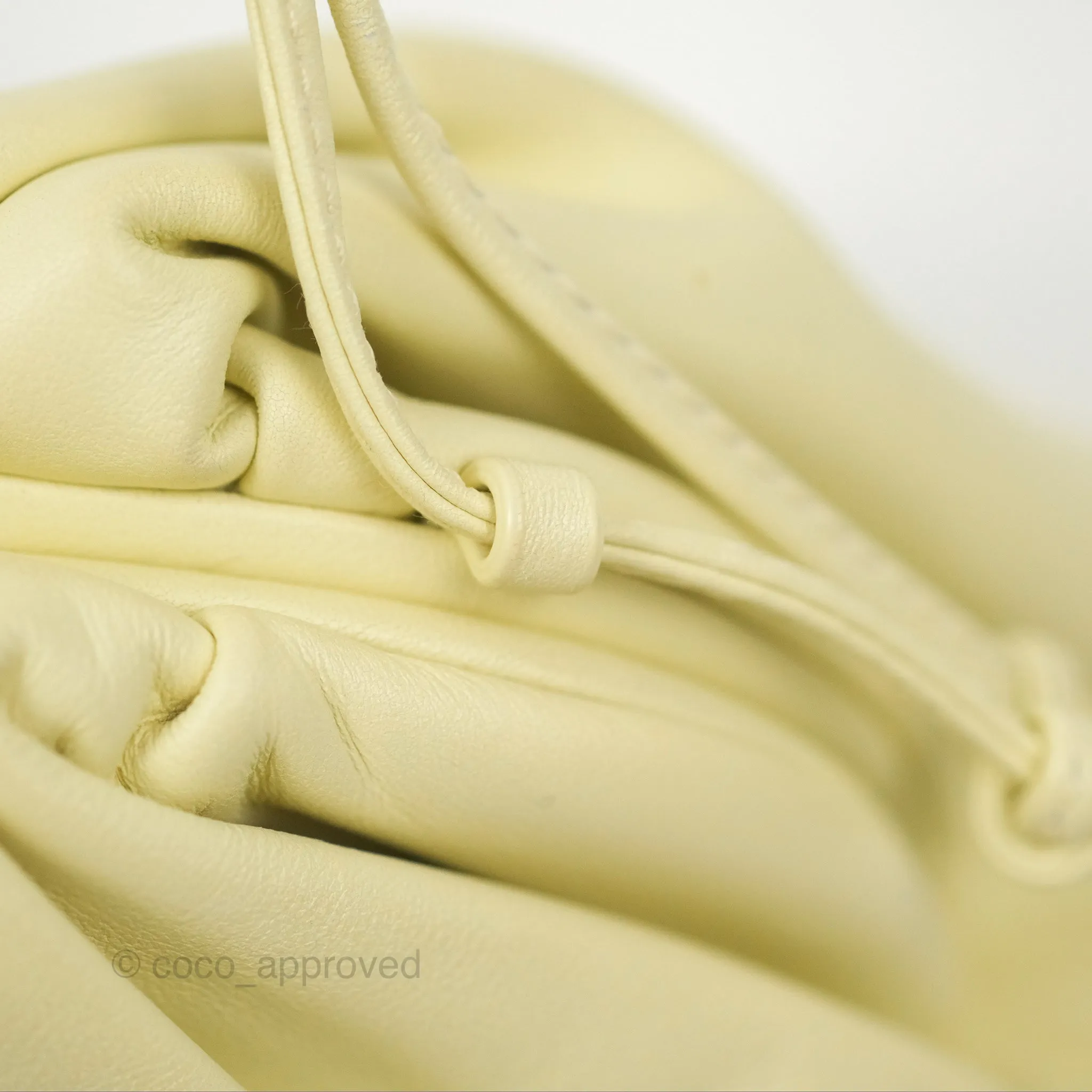 Bottega Veneta Butter Calfskin The Mini Pouch Zest Washed