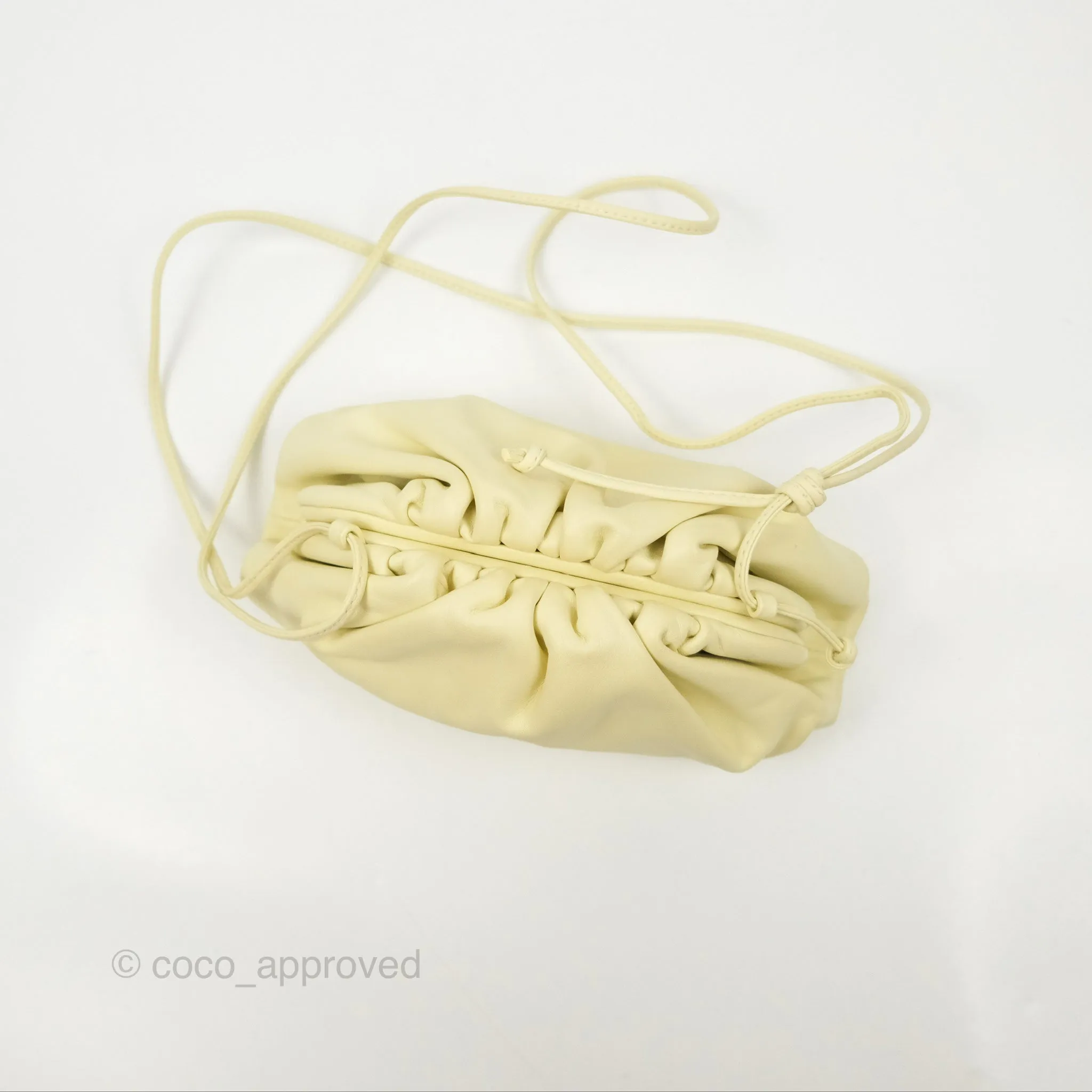 Bottega Veneta Butter Calfskin The Mini Pouch Zest Washed