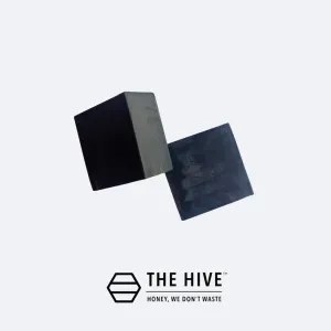 The Hive Bamboo Charcoal Handmade Face Soap (100g)