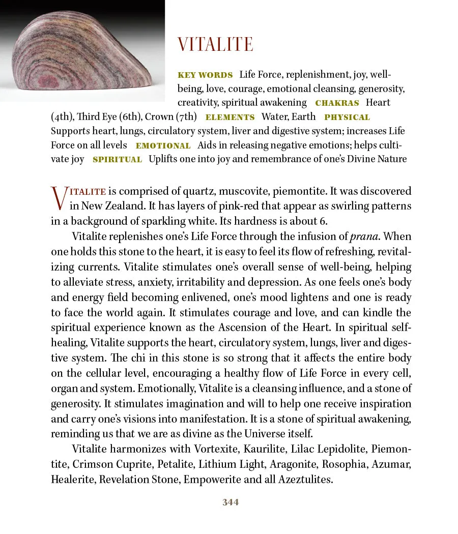 Vitalite Crystal Tumbled & Polished
